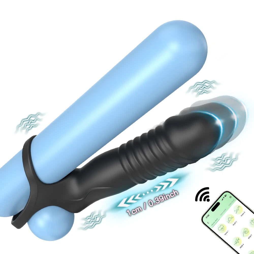 Double Penetration Anal Plug Dildo Butt Plug Vibrator Sex Toys For Men Strap On Penis Massage Vagina Plugs Adult Products 18+
