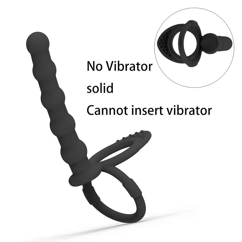 Double Penetration Strapon Dildo Sex Toys For Women Men Strap On Penis Anal Beads AV Stick Butt Plug Massager Adult Products