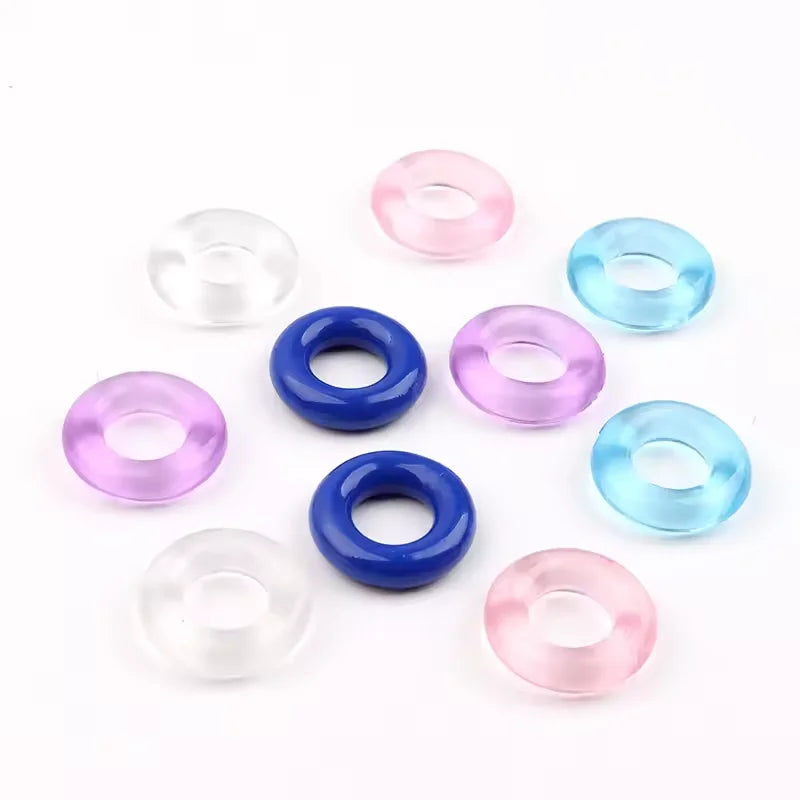 3 Pcs/Set Cock Ring Delay Ejaculation Penis Ring Sex Toys For Men Dick Enlargement Silicone Adult Supplies 18+ Stronger Erection