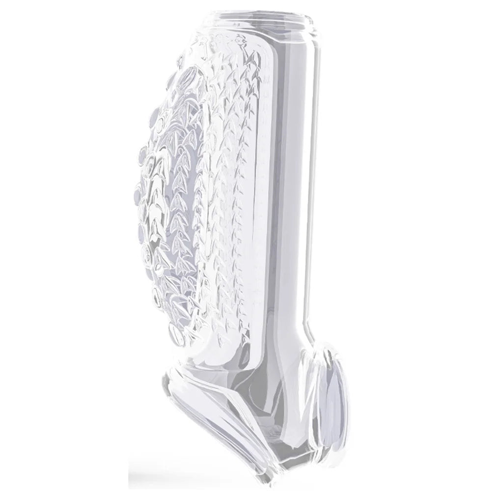 Erotic Bondage Magnify Cock Rings Delay Ejaculation Reusable Penis Dick Sleeve Silicone Glans Cover Enlargement Sex Toys For Men