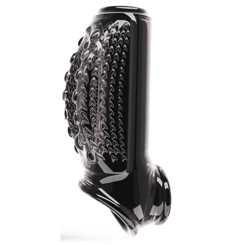 Erotic Bondage Magnify Cock Rings Delay Ejaculation Reusable Penis Dick Sleeve Silicone Glans Cover Enlargement Sex Toys For Men