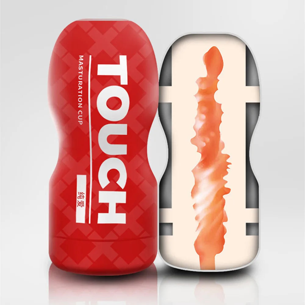 Male Masturbator Cup Soft Pussy Sex Toys Transparent Vagina Adult Endurance Exercise Products Vacuum Pocket Cup Sex Toys for Men