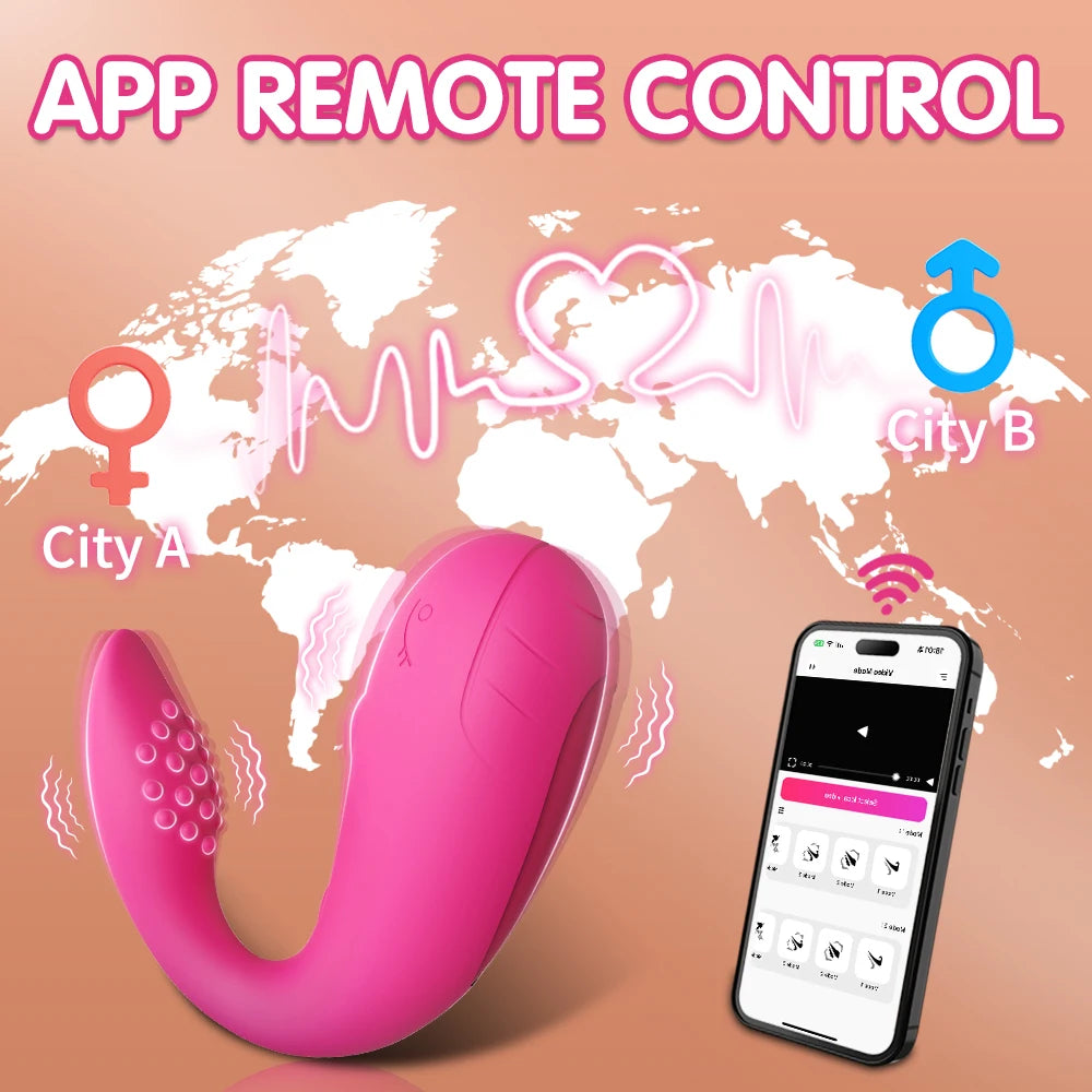 APP Remote Control Vibrator Egg for Women Clitoris Stimulator G Spot Dildo Female Wearable Panties Vibrating Adults Sex Toys